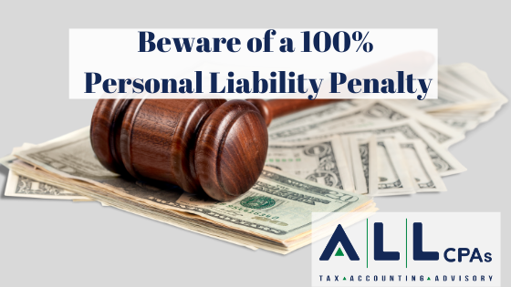 Beware of a Personal Liability Penalty