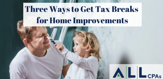 Three Ways to Get Tax Breaks for Home Improvements