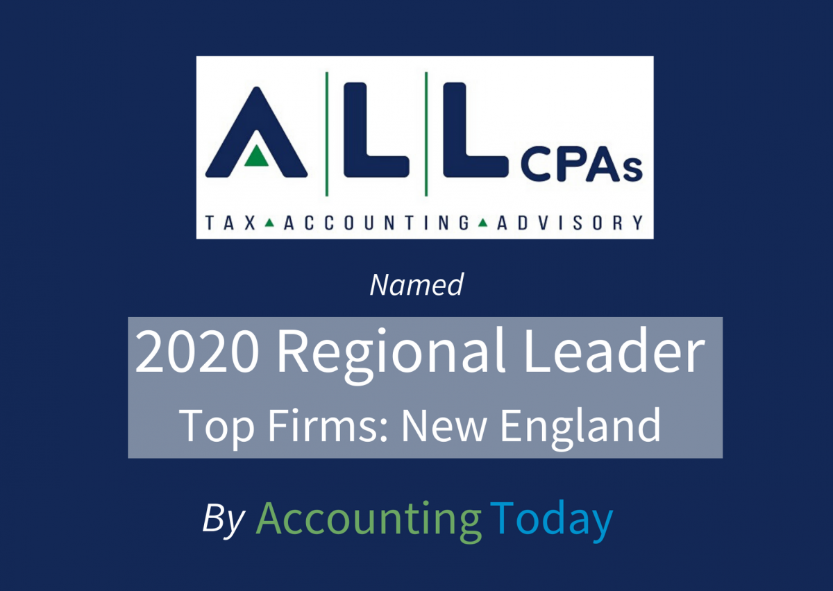 Blog Post ALL CPAs named a 2020 Regional Leader, Top Firms New